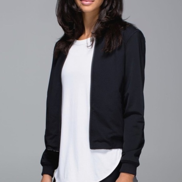 lululemon athletica Jackets & Blazers - Lululemon Party Bomb Bomber Jacket 6